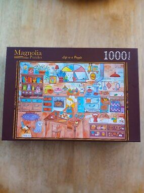 Magnolia "Colorful Bakery" Jigsaw Puzzle, 1000 Pieces